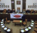 USUC occupies Salford Council chamber 